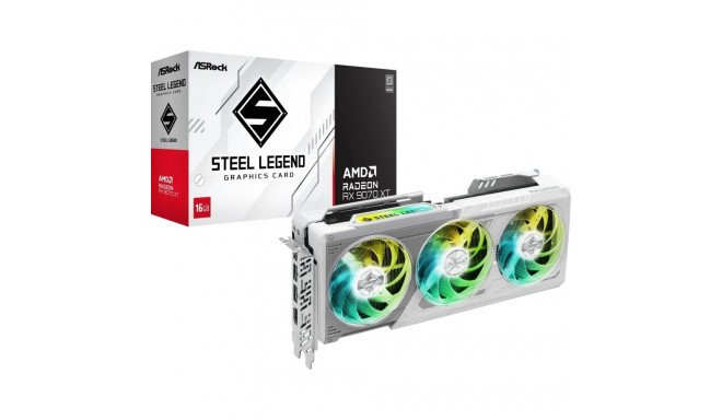 RX 9070XT 16GB ASRock Radeon Steel Legend GDDR6 3Fan