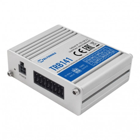 Teltonika LTE-värav TRB141 ilma WiFi-ta 2G/3G/4G micro-USB sisend/väljund, virtuaalne võrguliides mi