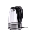 Adler | Kettle | AD 1225 | Standard | 2000 W | 1.7 L | Glass | 360° rotational base | Transparent/St