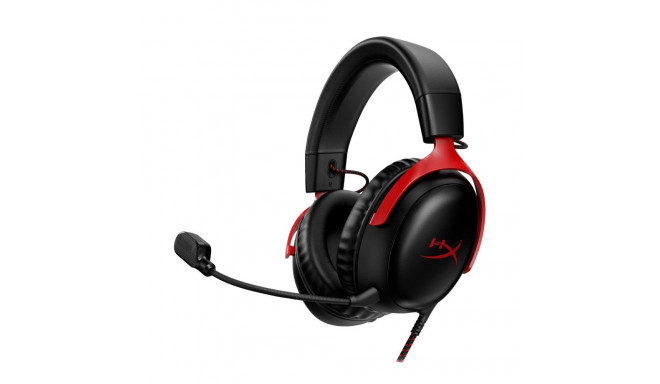 HEADSET HYPERX CLOUD III/BLACK/RED 727A9AA HYPERX