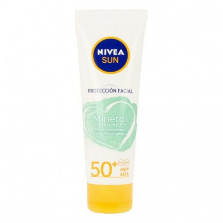 Sun Cream Sun Facial Mineral Nivea 85692 Spf 50 50 ml 50ml
