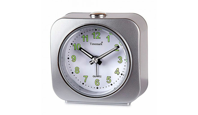 Alarm Clock Timemark Silver 9 x 9 x 4 cm Plastic