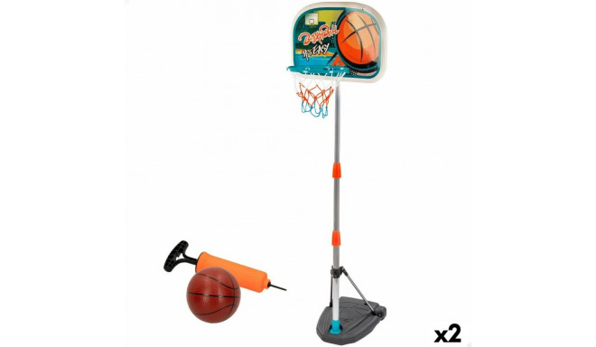 Basketball Basket Colorbaby 46,5 x 165 x 40 cm (2 Units)