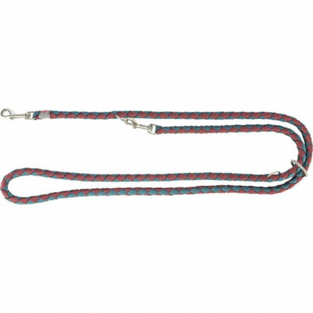 Dog Lead Trixie Blue Red L/XL 2 m