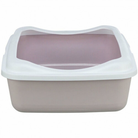 Cat Litter Box Trixie Classic White Lilac Plastic 37 × 15 × 48 cm