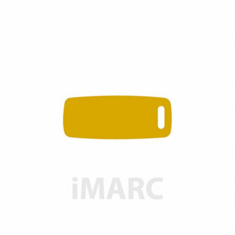 Identification plate Imarc Baggage Yellow Golden