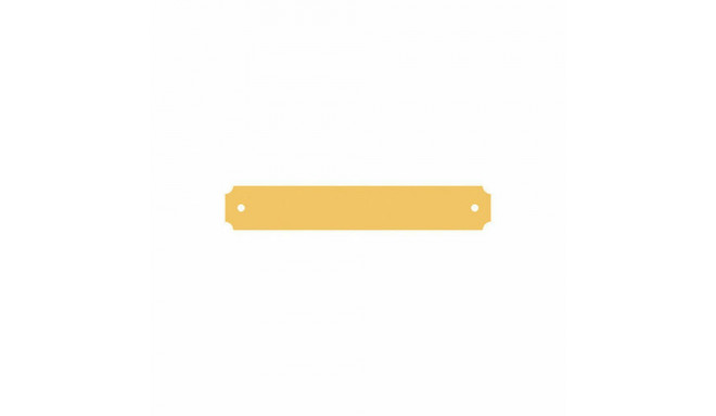 Identification plate for collar Imarc Mounts Yellow