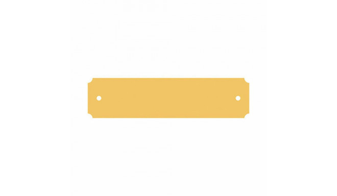 Identification plate for collar Imarc Stable Yellow