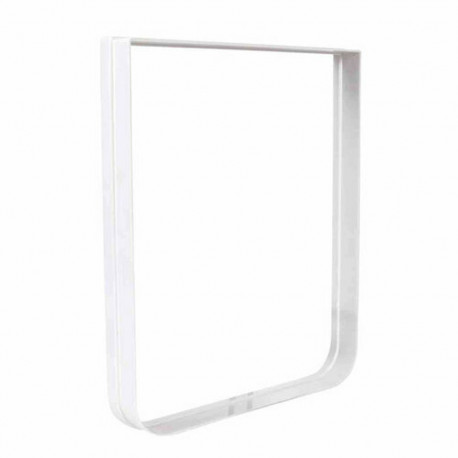 Cat Flap Trixie White Plastic