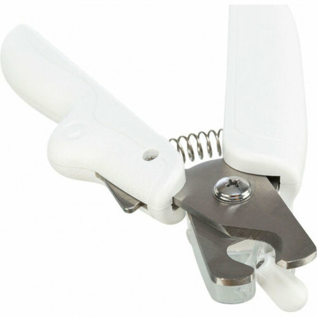 Pet Nail Clippers with LED Trixie Stainless steel Plastic 15 cm White