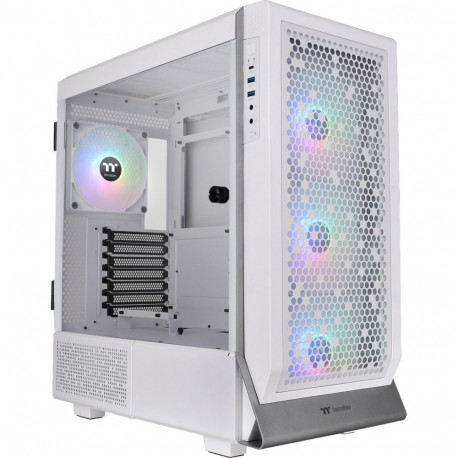 Ceres 500 TG ARGB Snow (weiß, Tempered Glass)