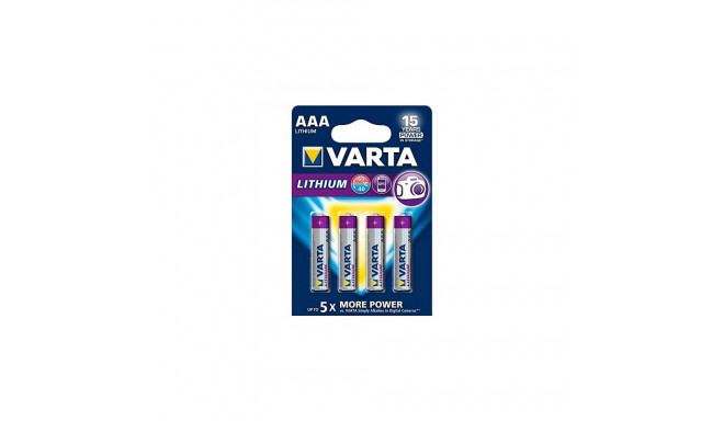 Varta Professional, lithium, 1.5V, pieces 4 (6103-301-404)