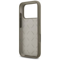 Guess Silicone Big 4G Script Case for iPhone 17 Pro - Brown