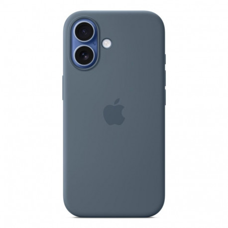 Apple iPhone 17 Silicone Case with MagSafe – Anchor Blue