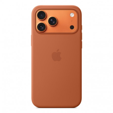 Apple iPhone 17 Pro Max Silicone Case with MagSafe – Terra Cotta