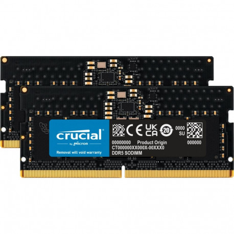 24GB (2x12GB) Crucial DDR5-5600 CL 46 SO-DIMM