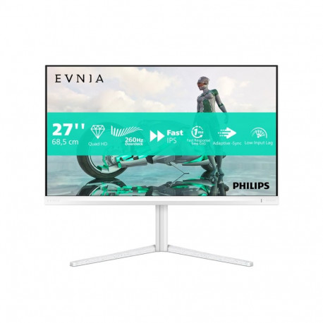 Philips Evnia 27M2N3501PA/00 arvutimonitor 68,6 cm (27") 2560 x 1440 pikslit Quad HD LCD valge