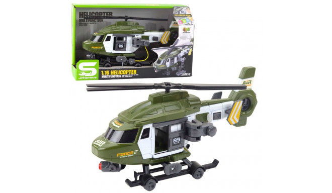 helikopter militaarne konks kanderaamid tuled helid khaki 1:16