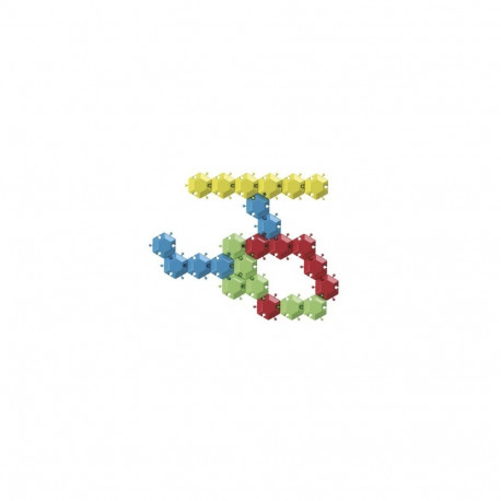 Klocki puzzle w słoiku 35 elementów