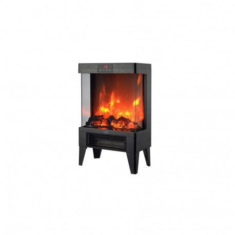 AD 7755 elektriline LED kamin puldiga | 3D leegi efekt | 2 küttevõimsust 1000W/2000W | termostaat