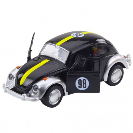 Klassikaline Garbus metallist tagasivedu avanevate ustega mänguauto mix