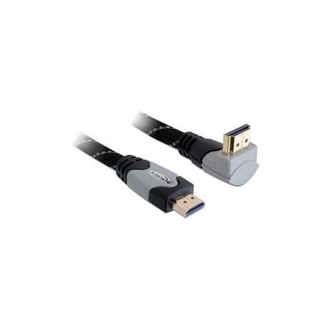 Delock HDMI A-A St/St ülespoole nurga all hall kaabel, 5m