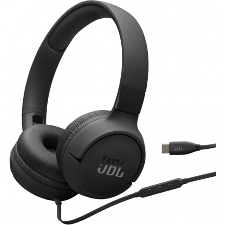 "JBL Tune 520C, kabelgebundene On-Ear-Kopfhrer, schwarz"
