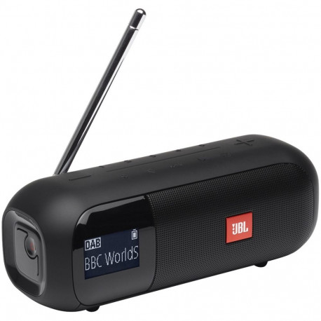 "JBL Tuner 2 Radiorekorder in Schwarz Tragbarer Bluetooth Lautsprecher"