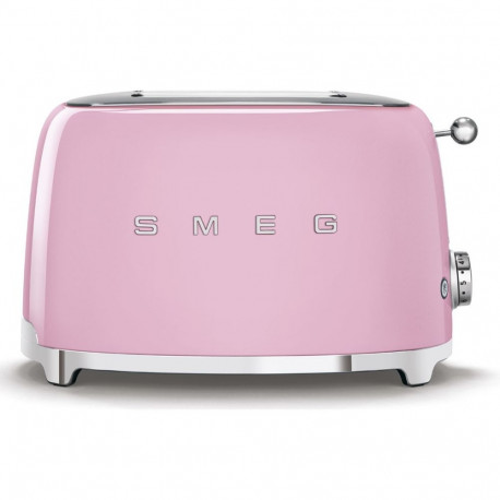 SMEG TSF01PKEU Cadillac roosa 2-viiluline röster