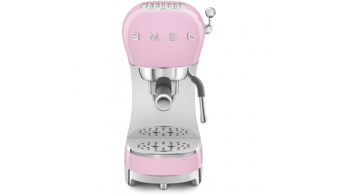 "SMEG ECF02PKEU Siebträger Espresso-/Kaffemaschine Rose"