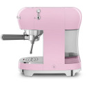 "SMEG ECF02PKEU Siebträger Espresso-/Kaffemaschine Rose"