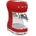 "SMEG ECF02RDEU Siebträger Espresso-/Kaffemaschine Rot" "SMEG ECF02RDEU Siebträger Espresso-/Kaffemaschine Rot"