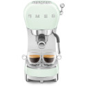 "SMEG ECF02PGEU Siebträger Espresso-/Kaffemaschine Pastellgrün"