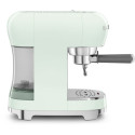 "SMEG ECF02PGEU Siebträger Espresso-/Kaffemaschine Pastellgrün"