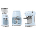 "SMEG CGF11PBEU Kaffeemühle 50`s Style pastellblau" "SMEG CGF11PBEU Kaffeemühle 50`s Style pastellblau"