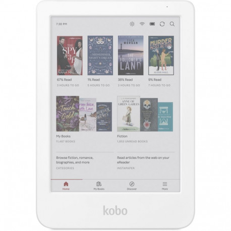 Kobo Clara Colour valge e-luger
