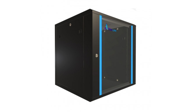 Extralink EX.7256- 12U 600x600 must seinapealne rack-kapp