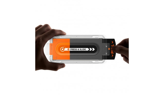 karastatud klaas Spigen Glas.Tr EZ FIT Pro HD 2 tk Samsung Galaxy Z Fold7 jaoks