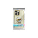 Nimmy case iPhone 15 Pro Max 6.7" khaki Glasses Cool Dog