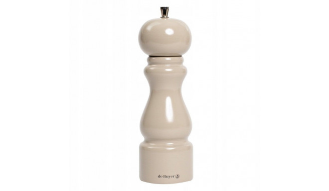 De Buyer Spice Mill Pepper Mill 20 cm Taupe Lacquered