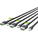 Green Cell USB-A - Lightning kaabel 1,2 m must (KABGCSET05)