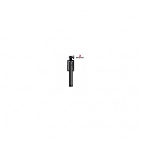 Swissten Wired Selfie Stick Black