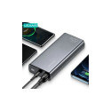 USAMS Powerbank PB59 30000mAh 65W 2xQC3.0 + PD kiirlaadimine must CMXLOGTC01 (US-CD165) + U kaabel