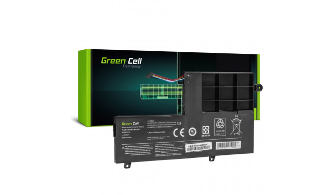 Green Cell Battery L14L2P21 L14M2P21 for Lenovo Yoga 500-14 500-14IBD 500-14ISK 500-15 500-15IBD 500