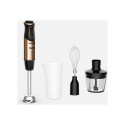 TEFAL HB656G10 | Hand Blender | 1000 W | Number of speeds 20 | Black/Copper