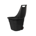 PP.GARDEN wheelbarrow 55L, BLACK