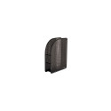 Vertikaalne alus Forpus, 7 cm, must, perforeeritud metall 1003-012