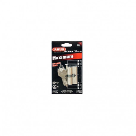 LOCK CYLINDER D6 40/40MM NICKEL 5K