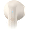 USAMS Bluetooth 5.3 kõrvaklapid TWSRhymbo Series juhtmevabad beež BHUYO02 (US-YO17)