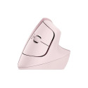 MOUSE USB OPTICAL WRL VERTICAL/PINK 910-006478 LOGITECH